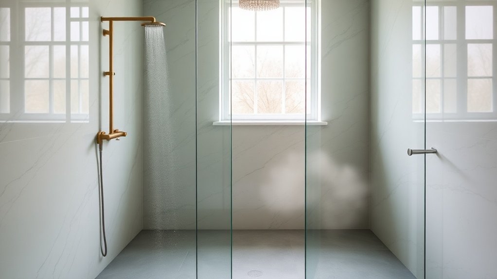 Wet Room Glass Panels Kensal Green