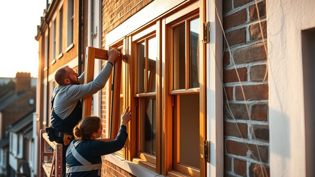 Wooden Window Installation Kensal Green