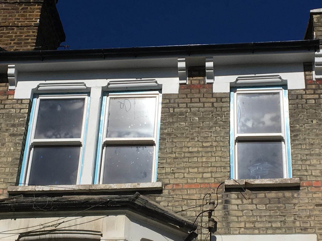 New uPVC sash windows fitted on Victorian terrace in Kensal Green